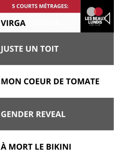 5 courts métrages  Les Beaux Lundis