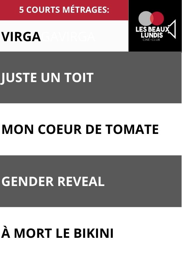 5 courts métrages  Les Beaux Lundis